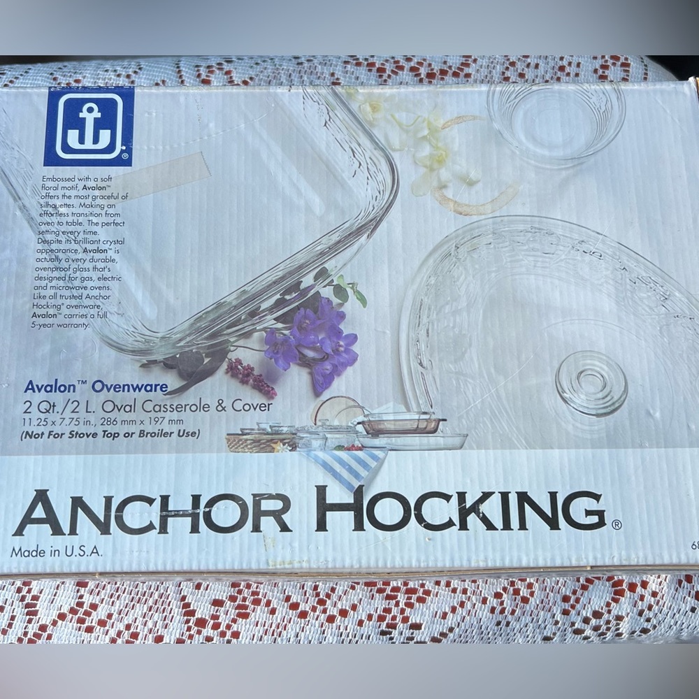 New in box vintage Anchor Hocking  @frances.rushlow